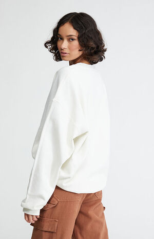 Howdy Crew Neck Oversized Sweatshirt image number 4