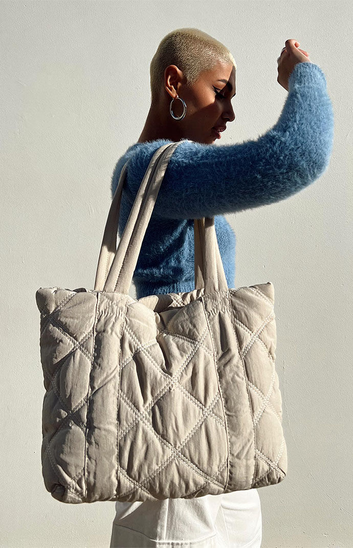 Polly top top zip tote
