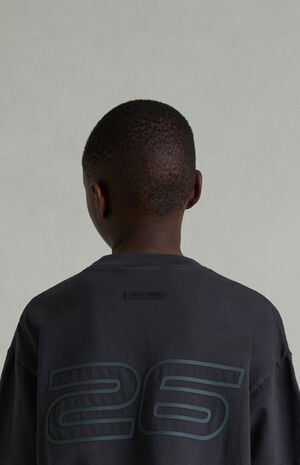 Kids Vintage Black Short Sleeve T-Shirt image number 5