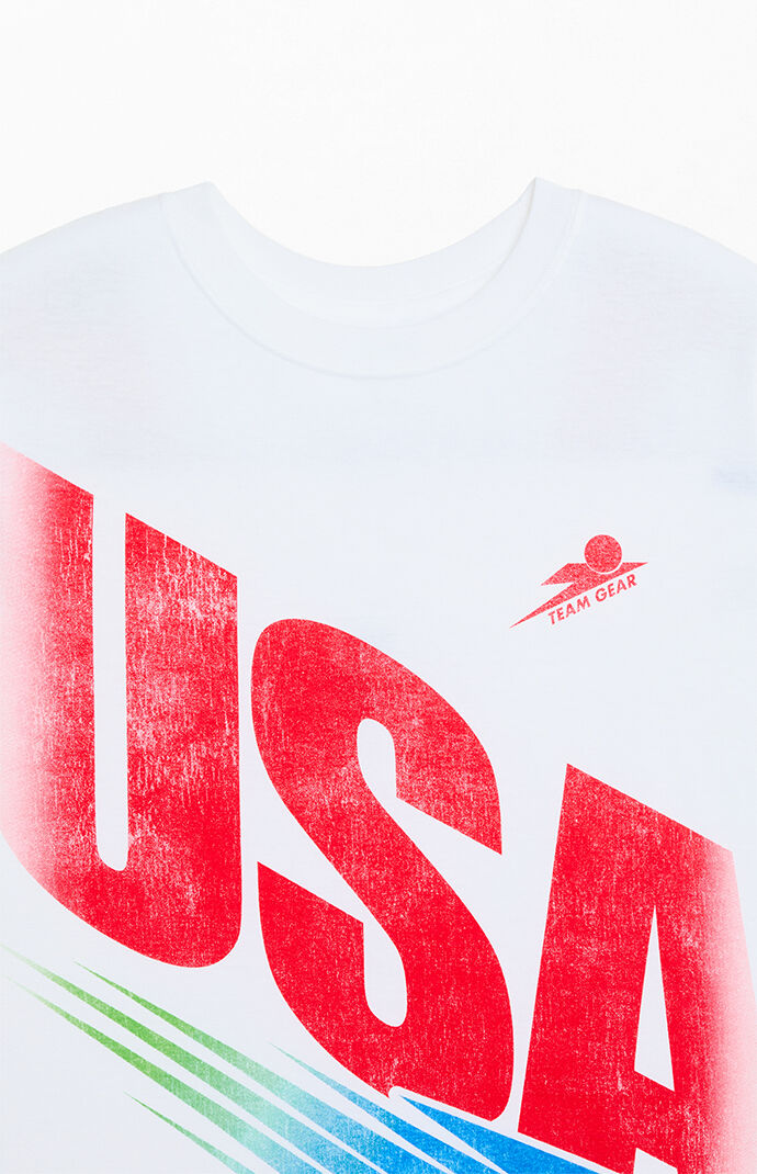 USA Soccer Flying Ball T-Shirt