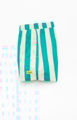 Striped Travel 4.5" Swim Trunks image number 3