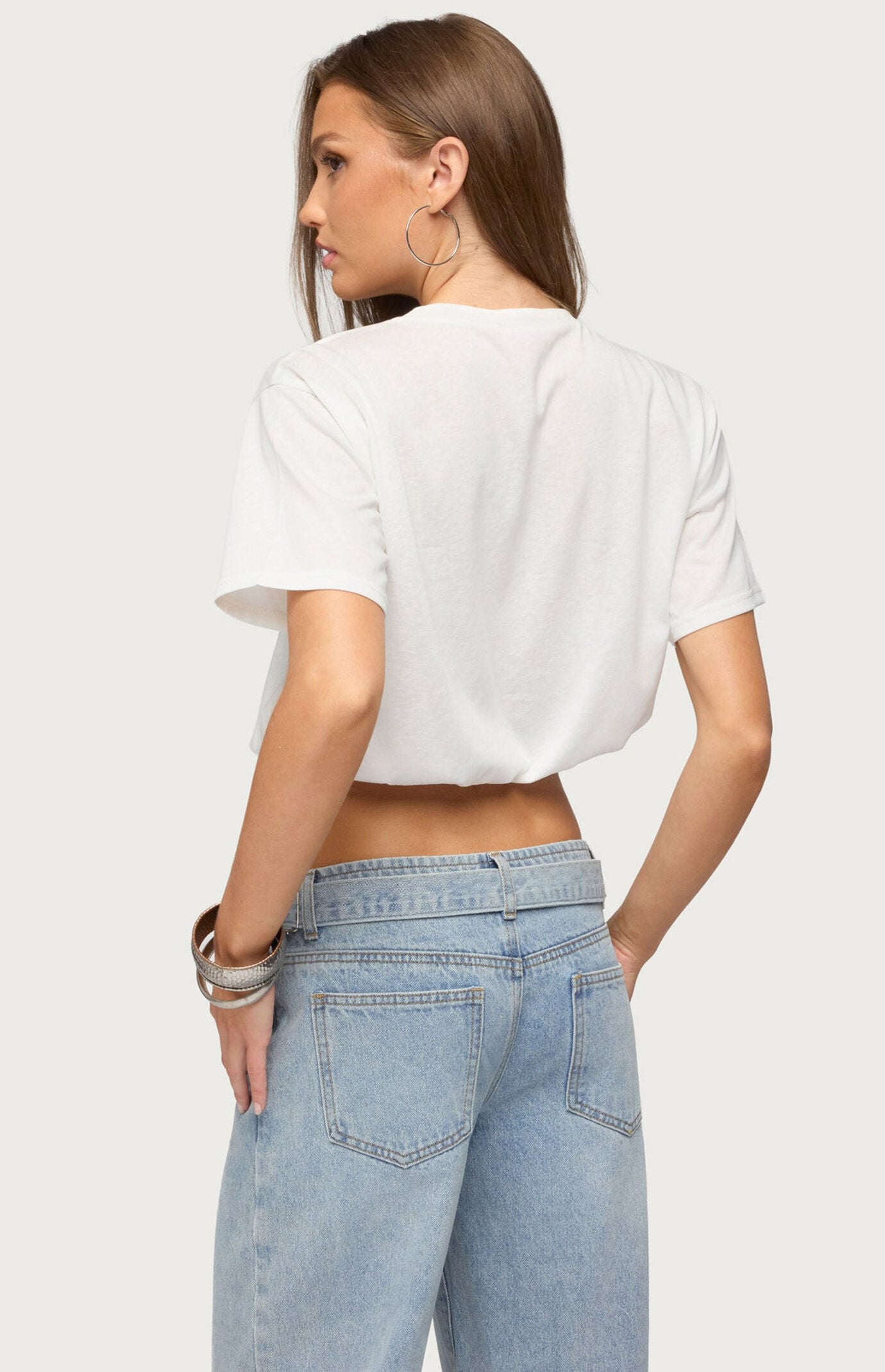 Edikted Raina Bubble T-Shirt