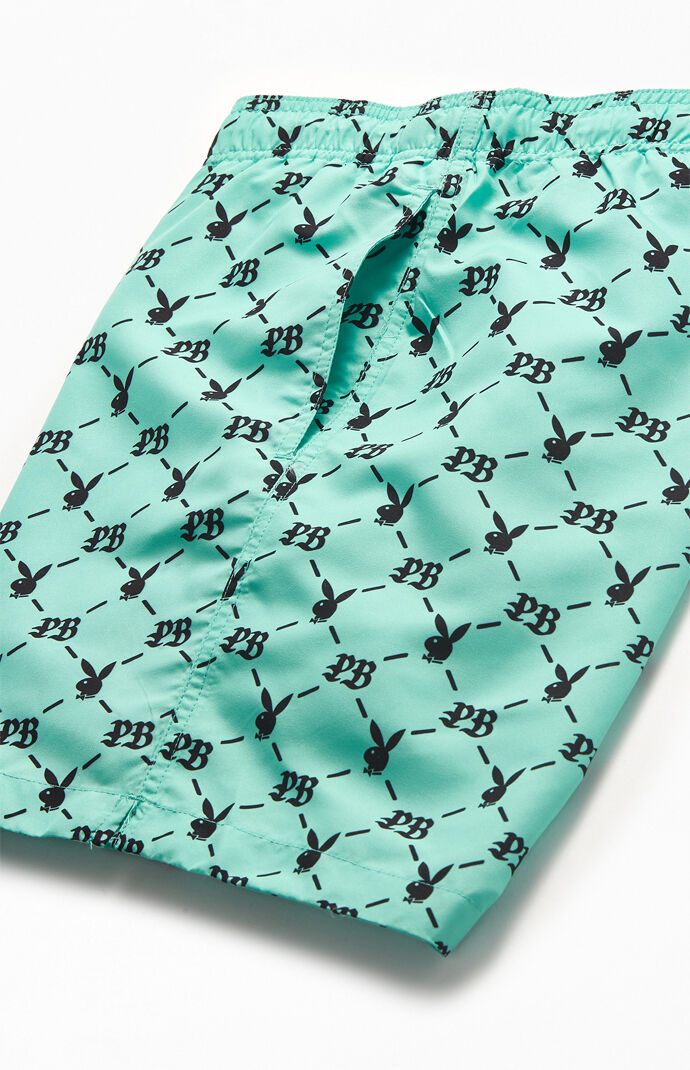By PacSun Monogram 17" Swim Trunks