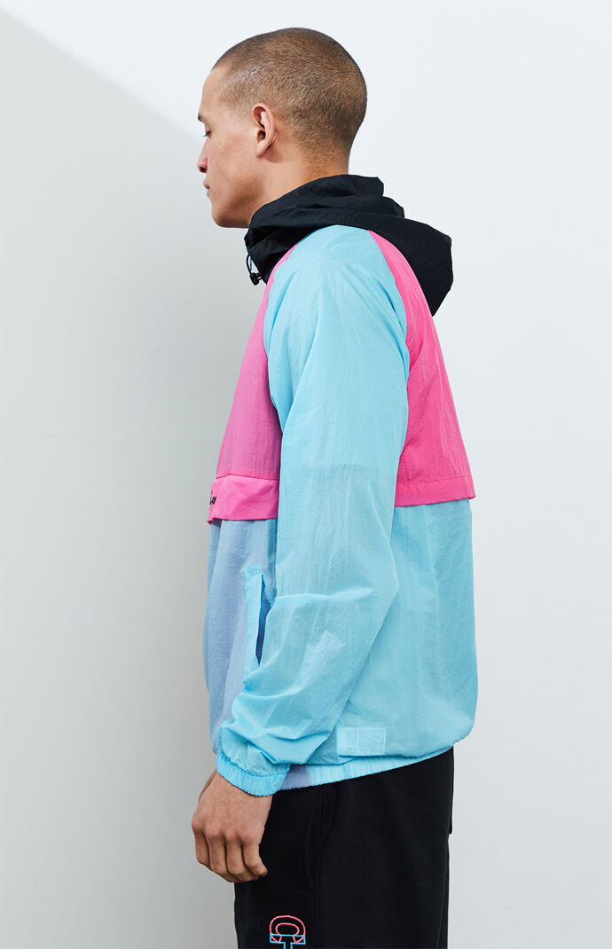 Champion colorblock half zipper anorak