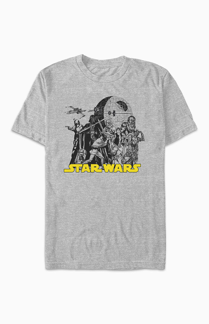 Pacsun star wars shirt clearance