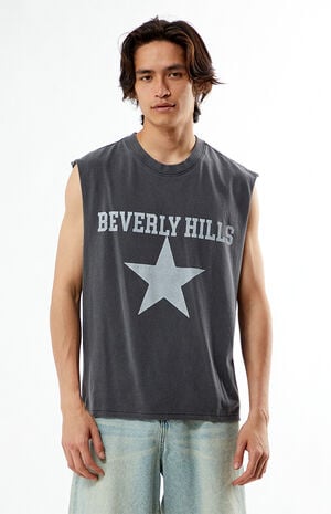 Beverly Hills Star Muscle T-Shirt
