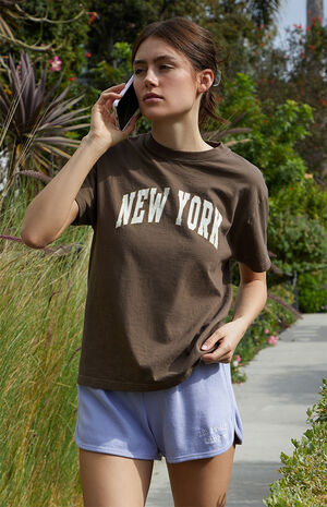 Brown New York T-Shirt image number 1