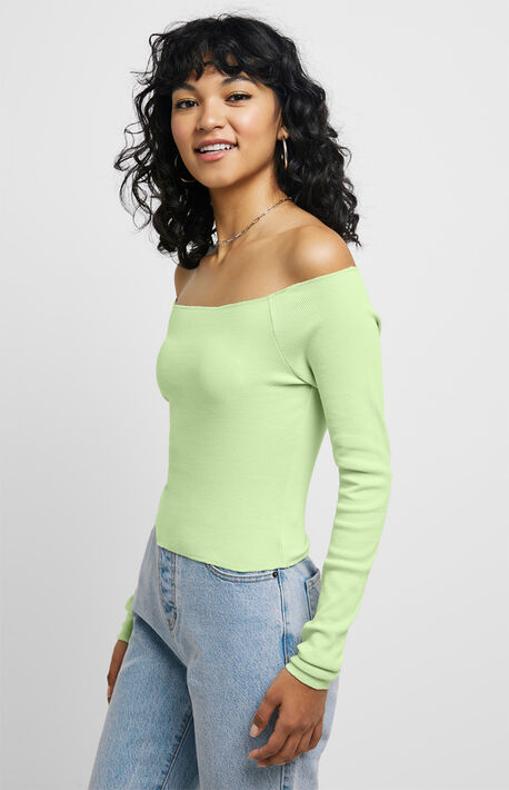Hazard Off-The-Shoulder Top
