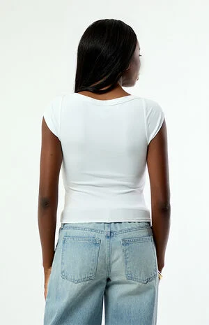 Diana Micro Cap Sleeve T-Shirt image number 4