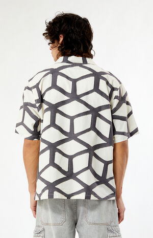 Woven Oversized Camp Shirt image number 3