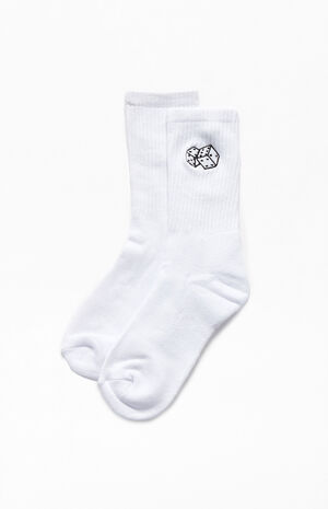 LA Hearts Embroidered Dice Socks | PacSun