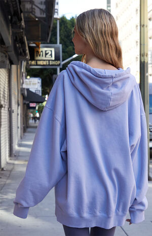 Light Blue Full Zip Hoodie image number 3