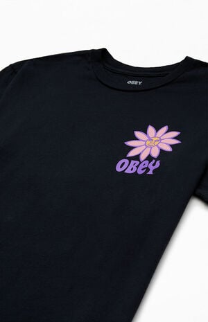 Organic Peace Flowers T-Shirt image number 3