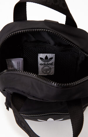 Recycled Black & White OG Micro 2.0 Mini Backpack image number 4