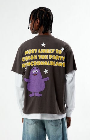 Grimace Birthday Pocket T-Shirt image number 4