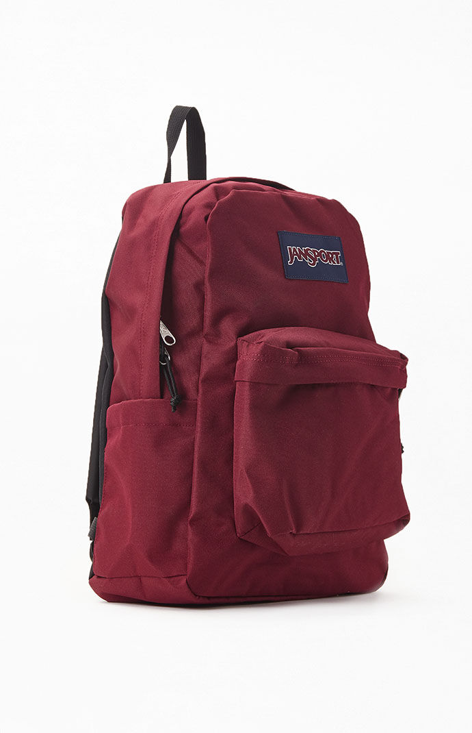 JanSport Eco Burgundy Superbreak Backpack PacSun