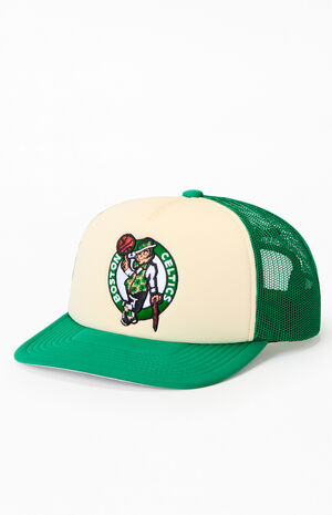 NBA Boston Celtics Vintage Block Trucker Hat image number 4