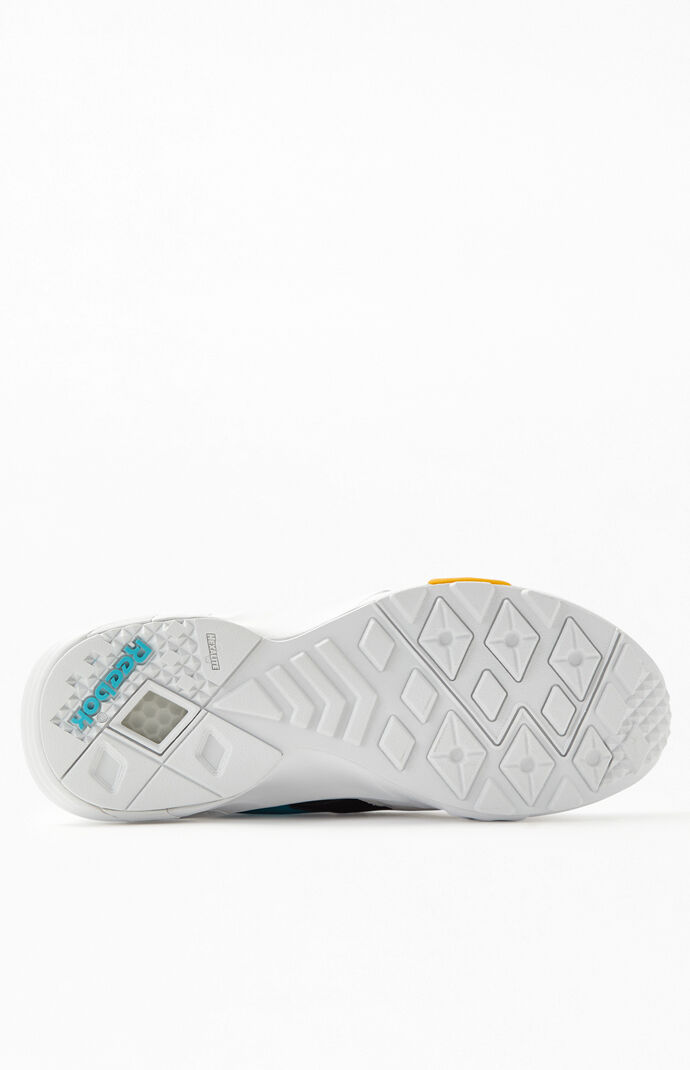x Gigi Hadid White & Black Aztrek Double Sneakers