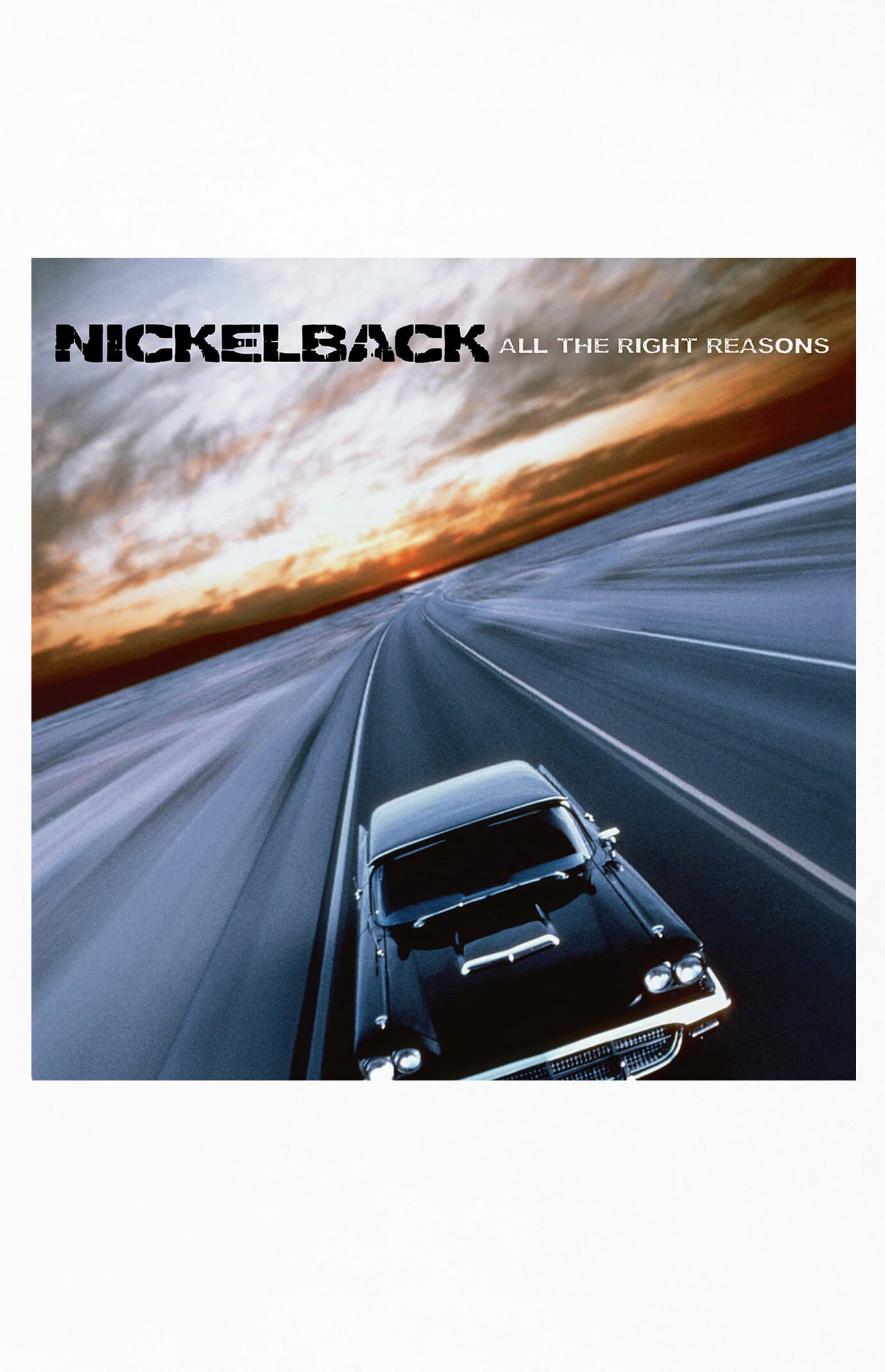 PacSun Nickelback All The Right Reasons Vinyl Record