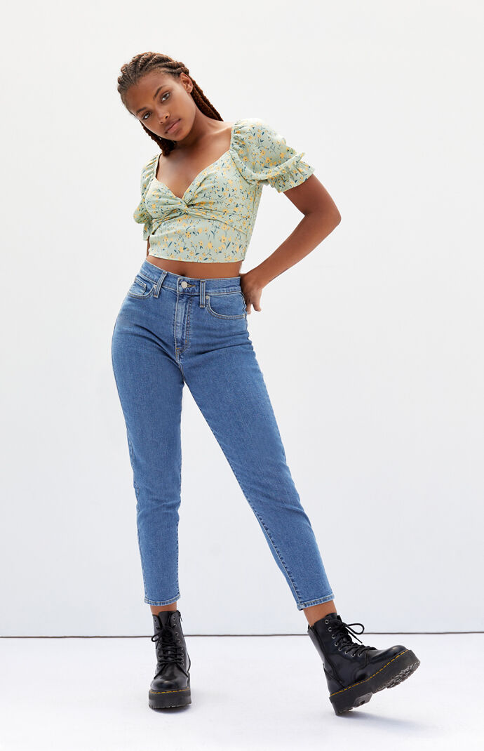 High Waisted Taper Levis Greece, SAVE 48% 