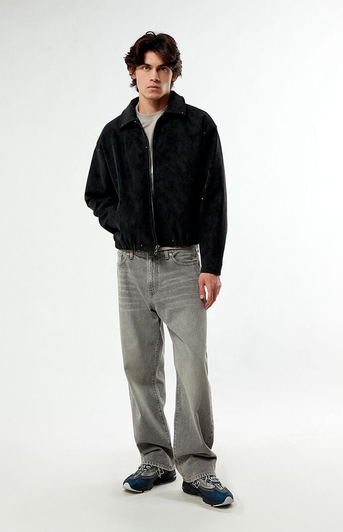 Pacsun Alex Studded Faux Leather Jacket