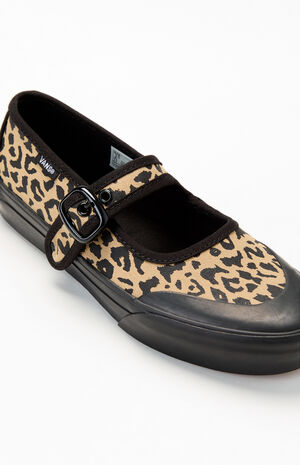 Kids Leopard Mary Jane Shoes image number 6
