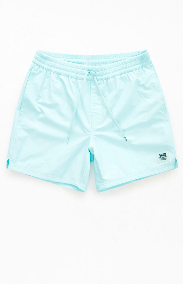 Vans Light Blue Primary Volley Shorts PacSun
