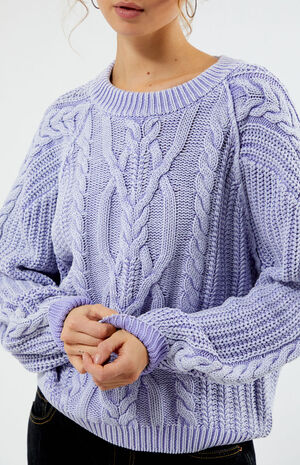 Frankie Cable Knit Sweater image number 2