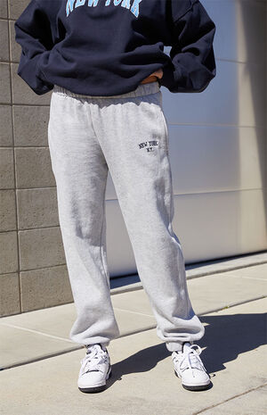 Light Gray New York Rosa Sweatpants image number 3