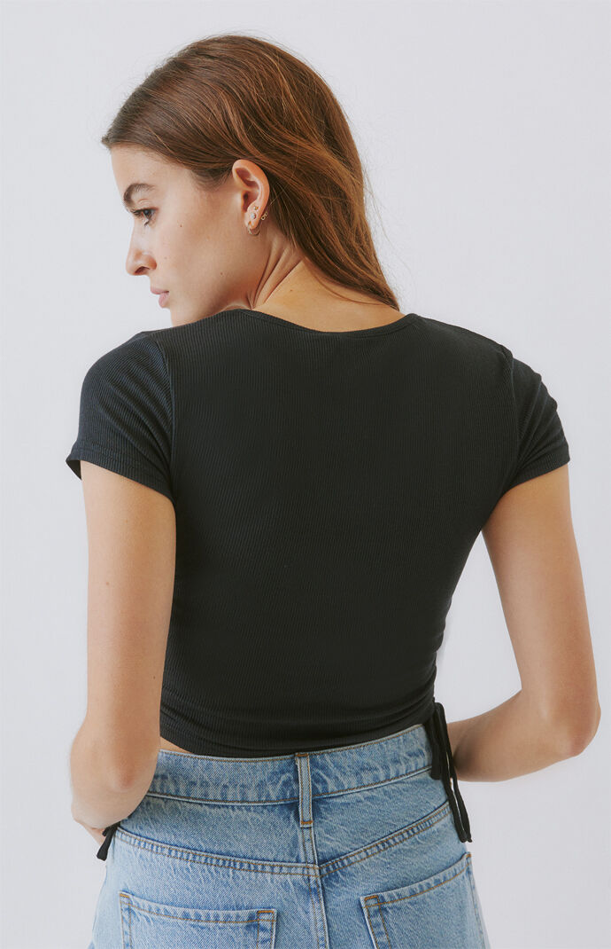 Baby Girl Cinched T-Shirt