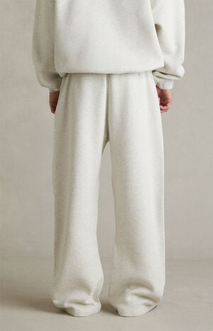 Oatmeal Heather Signature Classic Flare Sweatpants image number 6
