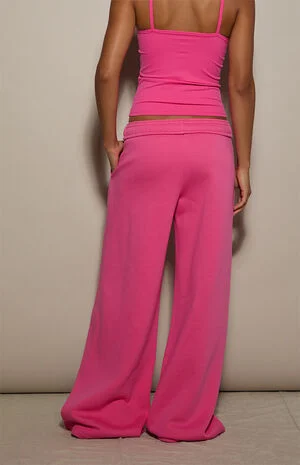 Ultra Soft Fleece Baggy Sweatpants image number 4