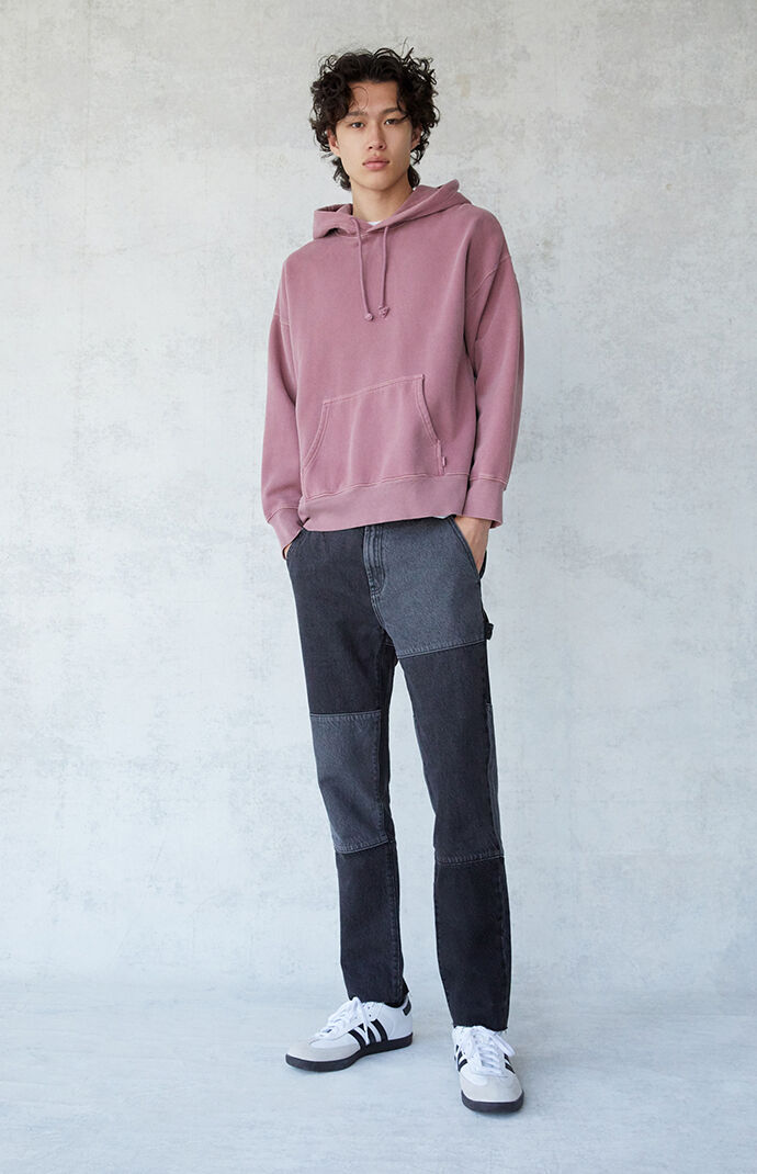 Patchwork Slim Carpenter Jeans
