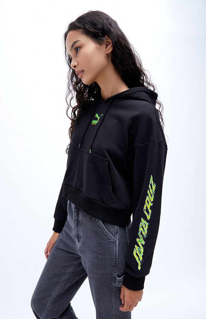 Santa cruz deals cropped hoodie