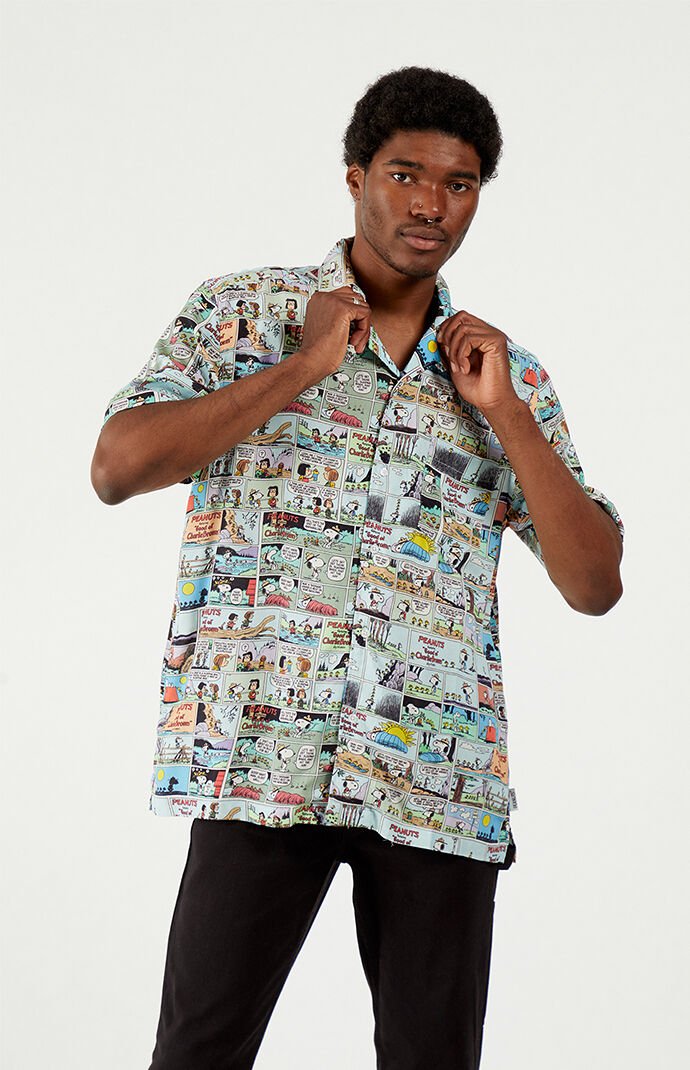 x Peanuts Marshmallow Camp Shirt