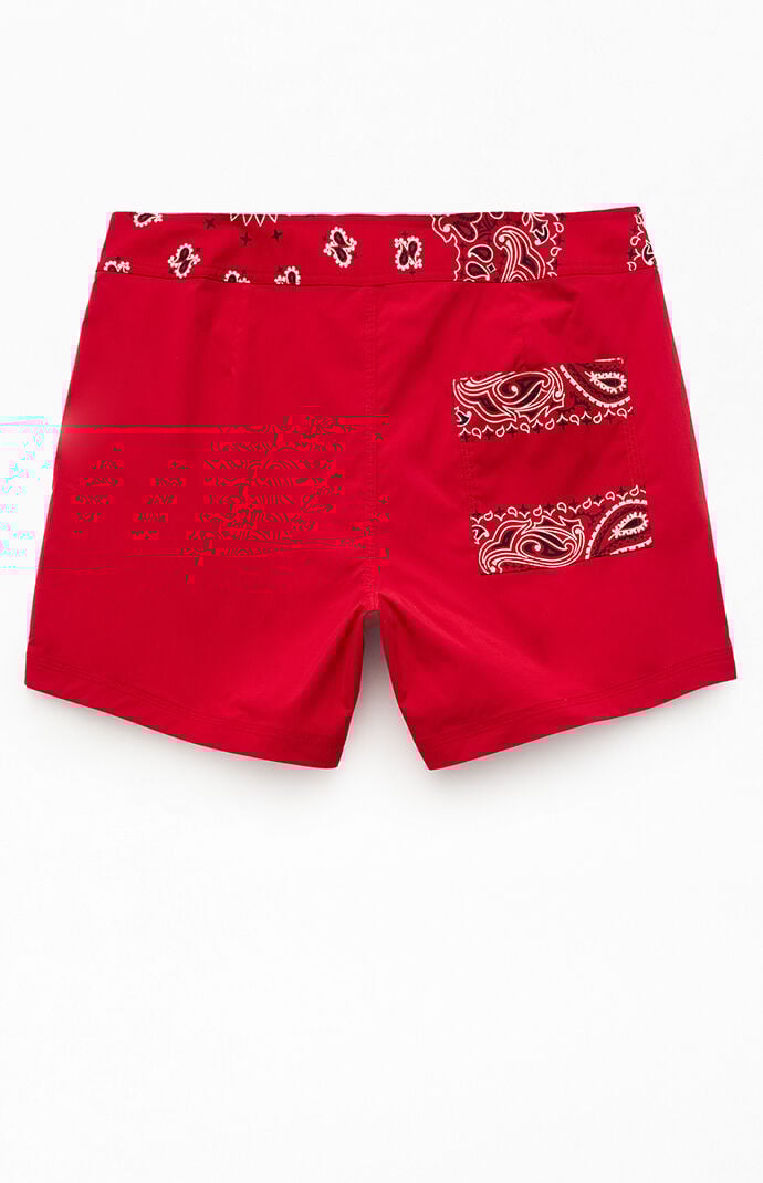 Budweiser by Pacsun Paisley Logo 5" Boardshorts
