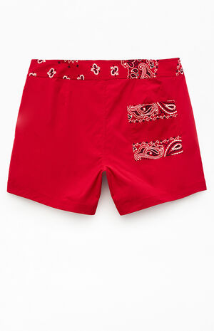 by Pacsun Paisley Logo 5" Boardshorts image number 2