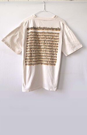 Upcycled David Bowie T-Shirt Rare image number 2