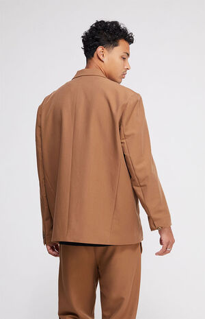 Houndstooth Wool Blazer image number 4