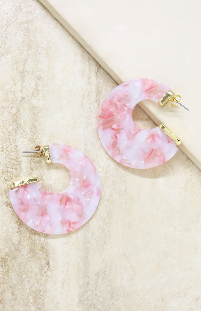 Pink Rosarito Earrings