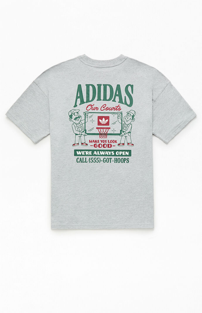 adidas Kids Backboard Heather T-Shirt