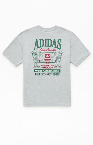 Kids Backboard Heather T-Shirt image number 1