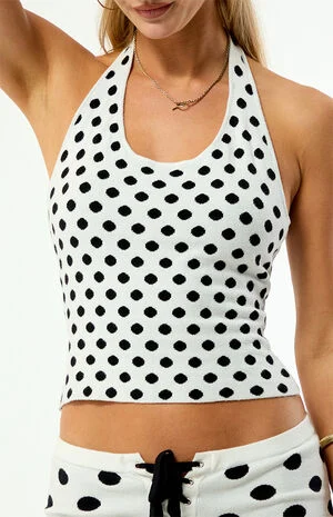 Aaliyah Halter Knit Top image number 5