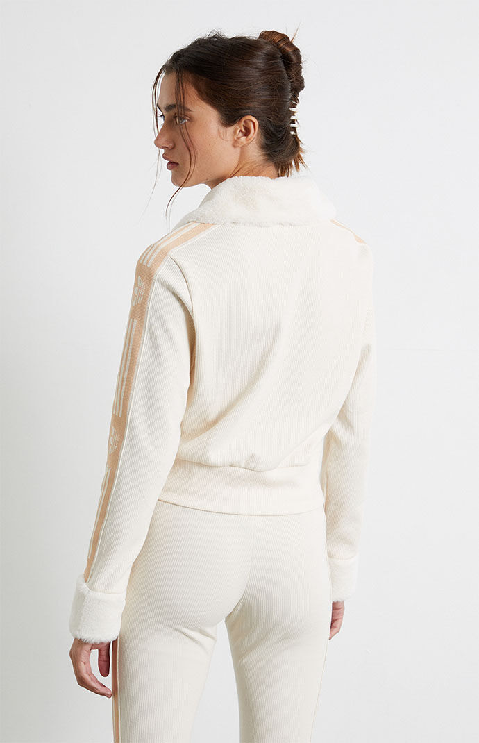 adidas Eco Adicolor Ski Chic Fur Track Jacket | Pacsun