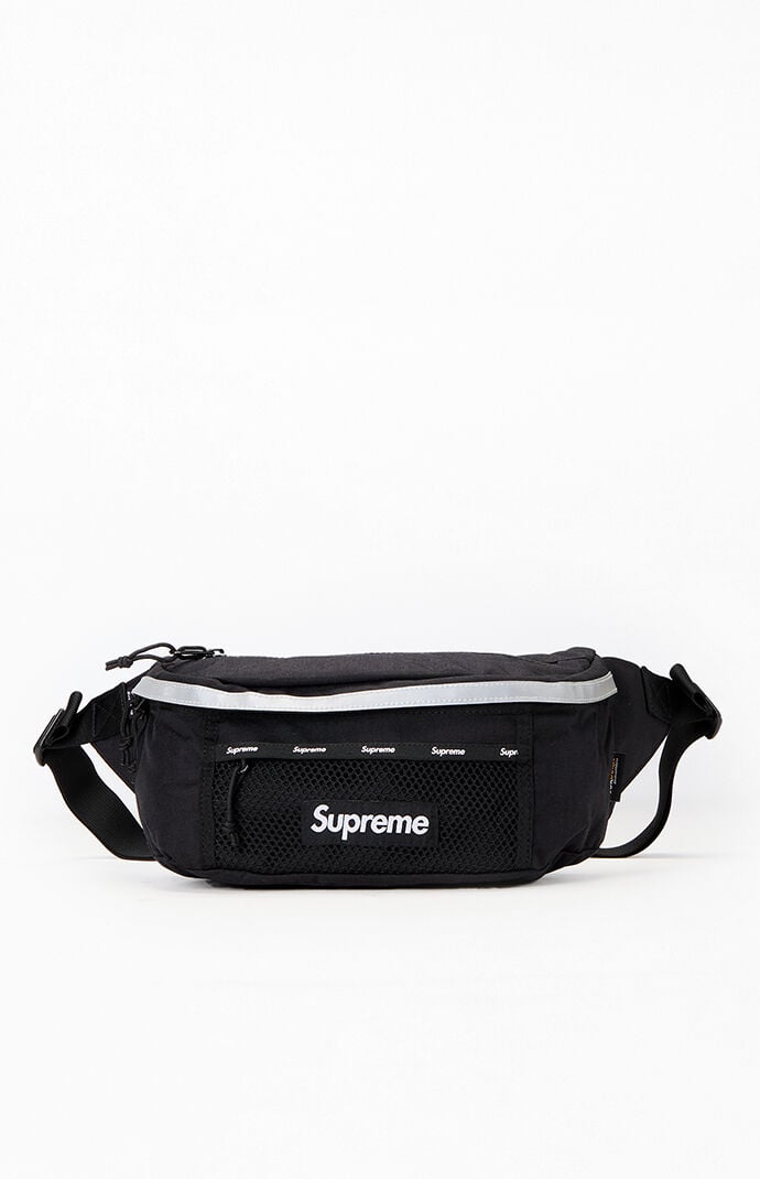 Supreme Black Waist Sling Bag | Pacsun