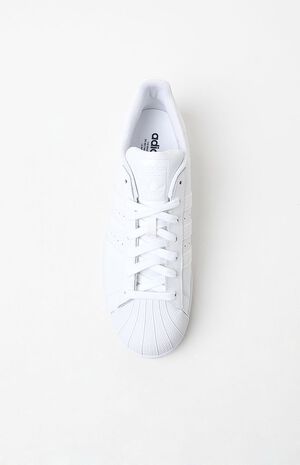 White Superstar Foundation Shoes image number 5