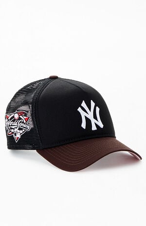 x PS Reserve NY Yankees Mocha 9FORTY Snapback Hat image number 1