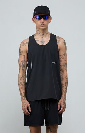 Black Active Perforated&nbsp;Tank Top image number 2
