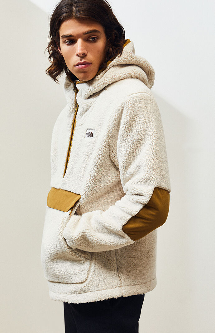 Cream Campshire Fleece Hoodie