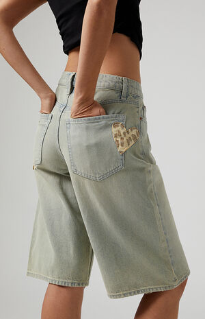 Leopard LA Extreme Denim Jorts image number 3